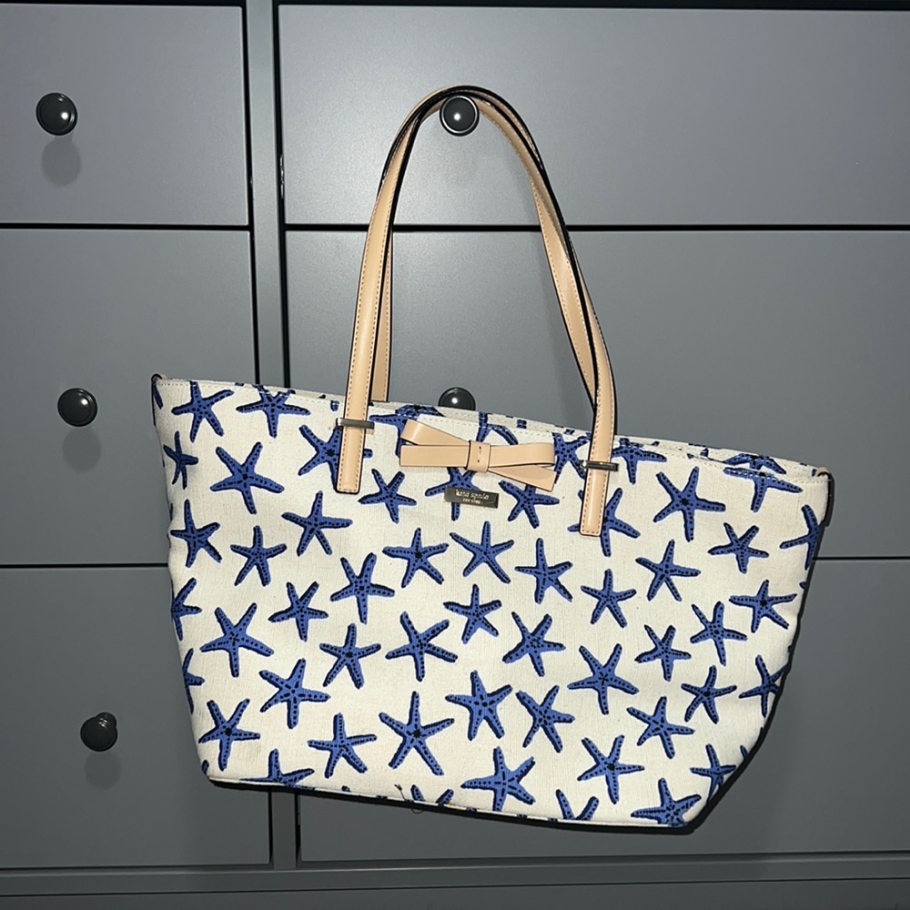 Kate Spade starfish tote shoulder bag purse